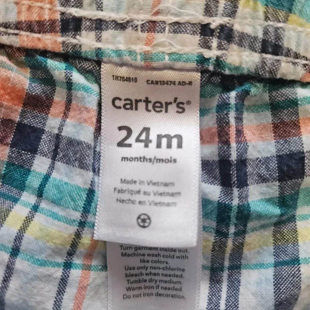Carter's Plaid Shorts